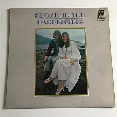 Carpenters - Close To You LP Vinyl Record - AMLS 998 EX/VG+