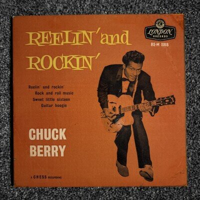 Chuck Berry,Reelin and Rockin,EP London,1959, ***SEE DESCRIPTION***