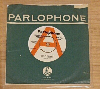 Cilla Black Love Of The Loved First Single Demo Promo Written By The Beatles