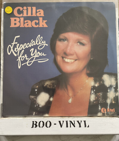 Cilla Black Especially For You Vinyl Album 1980 K-tel ONE 1085 NM / EX CONDITION
