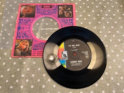 CANNED HEAT Let’s Work Together 7 inch RARE New Zealand Liberty LYK 3460 Blues
