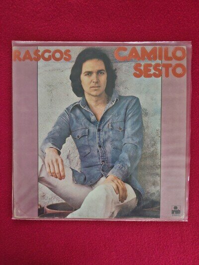 CAMILO SESTO - RASGOS - LP VINYL 1977 HECHO EN MEXICO EXCELLENT CONDICION.