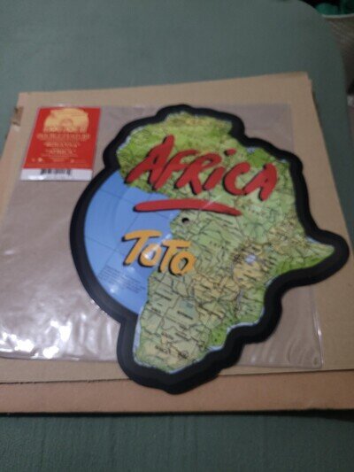 TOTO AFRICA ROSANNA 7" SHAPED RECORD STORE DAY LIMITED RSD RARE VG+ PICTURE DISC