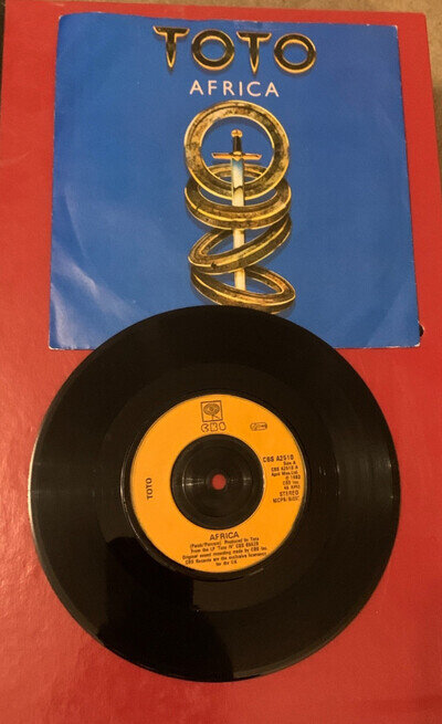 Toto Africa 1982 7 inch Vinyl Single 45 ~ Side 2: We Made It