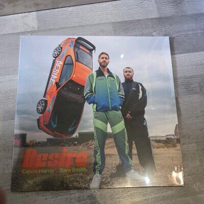Calvin Harris & Sam Smith - Desire 12" Ltd Orange Vinyl - BRAND NEW & SEALED