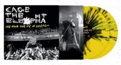 Cage The Elephant - 'Live From The Vic' RSD PRESALE! [Yellow & Black Splatter]