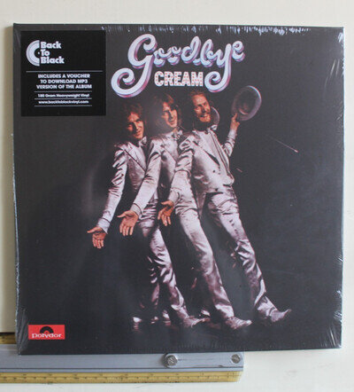CREAM "GOODBYE CREAM" 2015, 180G VINYL, STILL FACTORY SEALED