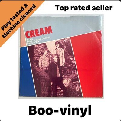 Cream Badge 12" Single Vinyl Record 1982 RSOX 91 RSO - EX / VG+ Condition