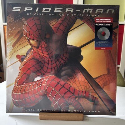 SPIDERMAN OST 20TH ANNIVERSARY/180G/SILVER VINYL - New Vinyl - Danny Elfman