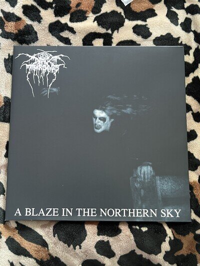 Darkthrone A Blaze in the Northern Sky Vinyl 12" Album 2009 Black Metal Satanic