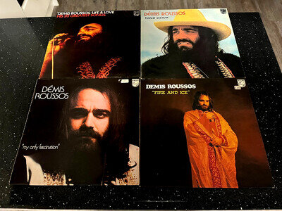 70s Demis Roussos LP/Vinyl Record Bundle