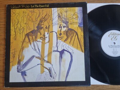 Robert Fripp – Let The Power Fall 1981 LP & Postcard EG EGED 10 Experimental