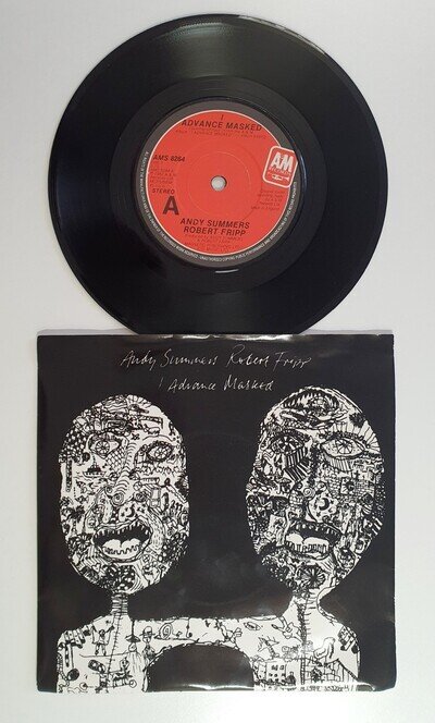 ANDY SUMMERS / ROBERT FRIPP - I ADVANCE MASKED 1982 UK 7"