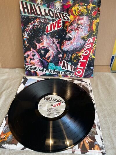 Daryl Hall & John Oates, David Ruffin & Eddie Kendrick Live At The Apollo LP VG+