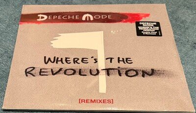 DEPECHE MODE - WHERE'S THE REVOLUTION (REMIXES) (SEALED 9 TRACK 2 x 12" SINGLE)
