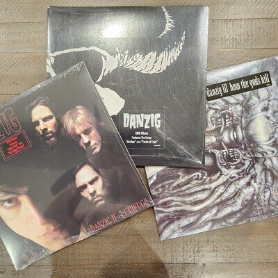 DANZIG I, II Lucifuge, III How the Gods Kill OFFICIAL 2025 Vinyl LPs NEW *SPLIT!