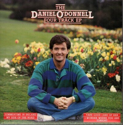 Daniel O'donnell Four Track EP 7" vinyl UK Ritz 1987 7" in pic sleeve RITZ150