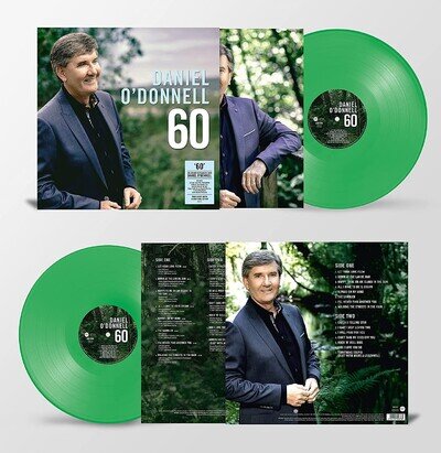 Daniel O'Donnell - 60 LP (2021 Album NEW Green Coloured Vinyl) Classic Songs