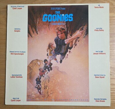 Original Soundtrack The Goonies Cyndi Lauper Bangles Nr Mint Vinyl LP Album