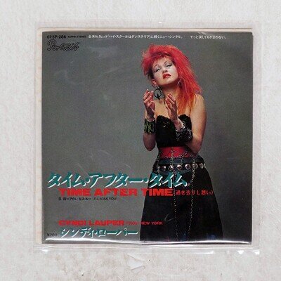 CYNDI LAUPER TIME AFTER TIME PORTRAIT 075P286 Japan VINYL 7