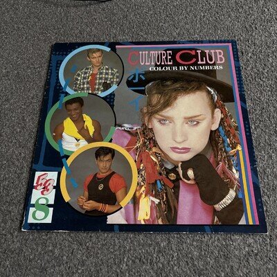 Culture Club Colour by Numbers Vinyl LP 1983 Virgin Label VG+