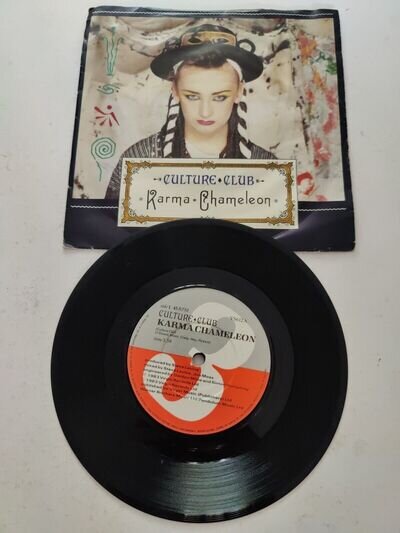 Culture Club Khama Chameleonn 7" Vinyl Record