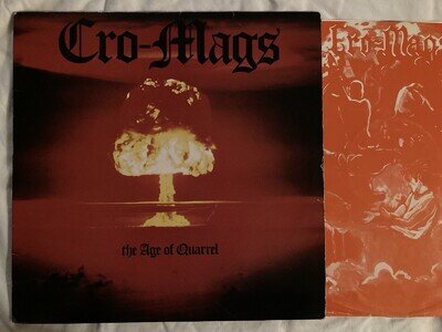CRO-MAGS-The Age of Quarrel LP PROFILE UNCENSORED INNER