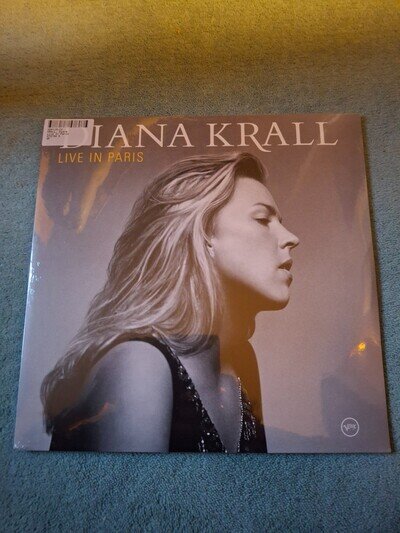 Diana Krall Live in Paris double vinyl LP album brand new sealed 12 inch