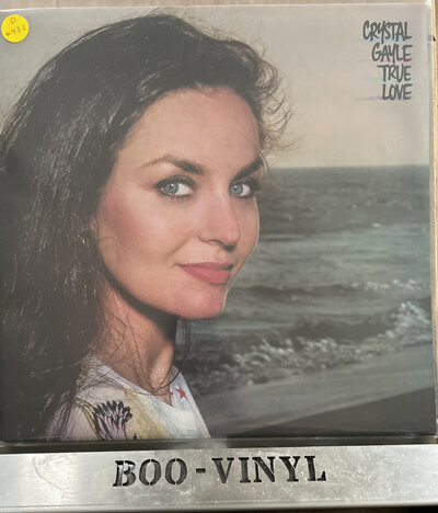 Crystal Gayle ~ True Love" vinyl LP Record VG+ / NM CONDITION