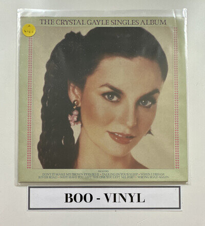 Crystal Gayle - The Singles Album - UAG30287 LP Record Ex / Ex Condition