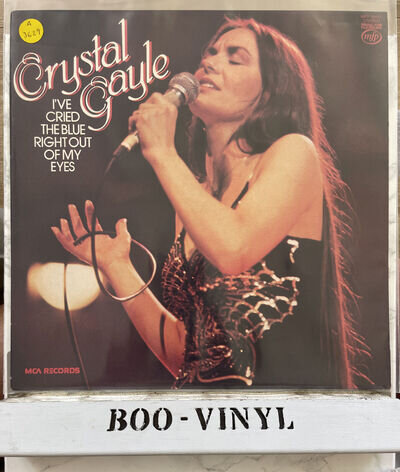 Crystal Gayle - I've Cried The Blue Right Out Of My Eyes - Vinyl LP MFP50451 EX