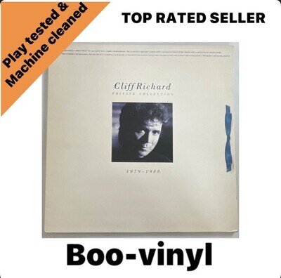 Cliff Richard - Private Collection 1979 - 1988 Double Vinyl Gatefold LP EX/EX