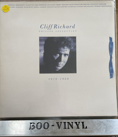 Cliff Richard Private Collection 1979 -1988 12 Inch Vinyl Double LP Album EX CON