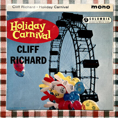 CLIFF RICHARD - Holiday Carnival EP (1963), UK Vinyl, SEG 8246