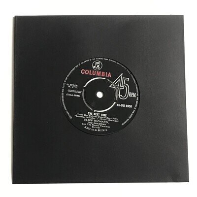 Cliff Richard & The Shadows - The Next Time/Bachelor Boy 7" Vinyl Record