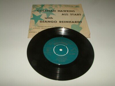 Coleman Hawkins with Django Reinhardt – Honeysuckle Rose [EP] – 7" – 7EG 8393