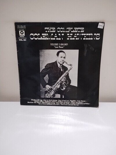 The Complete Coleman Hawkins Volume 2 (1941-1947) LP Album RCA Jazz