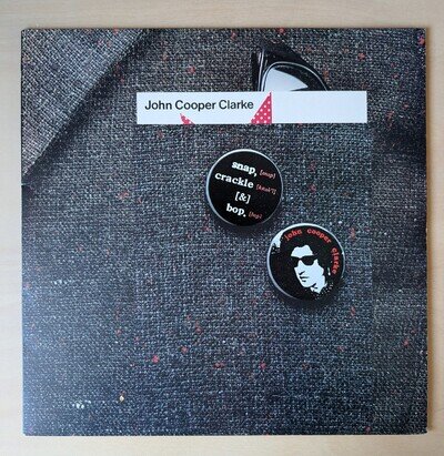 John Cooper Clarke – Snap, Crackle & Bop - Vinyl