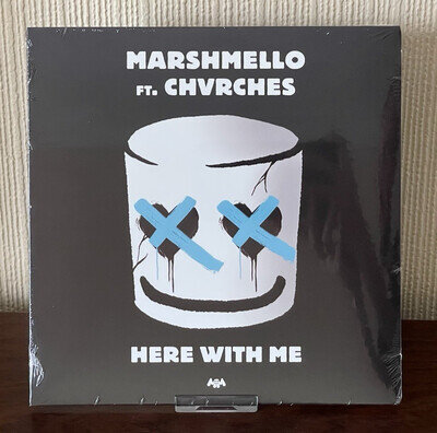 Marshmello ft. Chvrches - Here With Me 7" Vinyl - US Import - Brand New