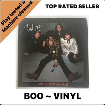 Thin Lizzy - Waiting For An Alibi - 7" Vinyl Single - Rock + Insert EX / EX