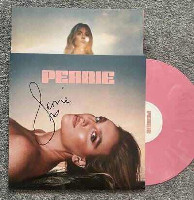 PERRIE - PERRIE LIMITED EDITION PINK VINYL COVER SIGNED - NEW - LITTLE MIX
