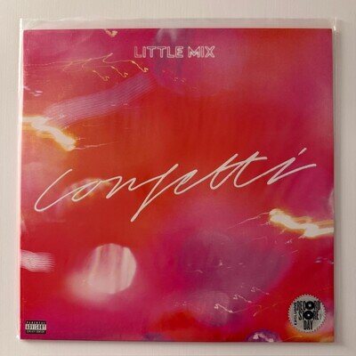 Little Mix - Confetti - RARE Neon Pink Vinyl - Record Store Day 2021 - 12" LP