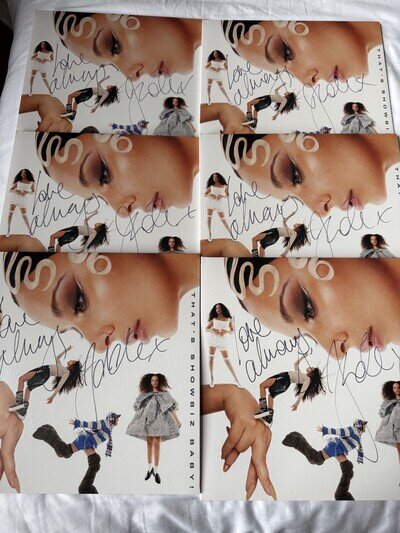 JADE Signed - That's Showbiz Baby! Vinyl LP (Signed To The Front) Little Mix