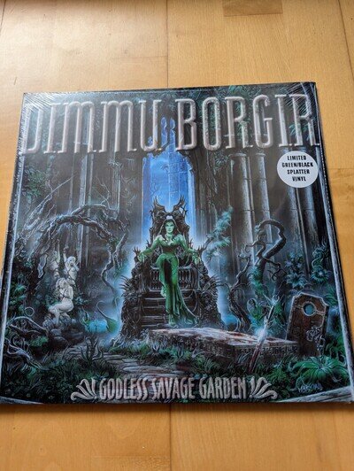 Dimmu Borgir - Godless Savage Garden - Limited Green/Black Splatter LP Vinyl 12"