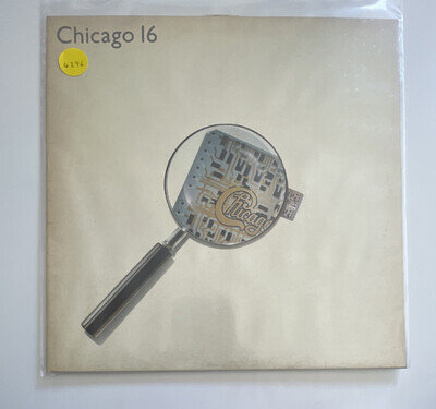 Chicago 16 Lp Vinyl Record Soft Rock Uk Issue Including Inner Sleeve Ex / Vg+