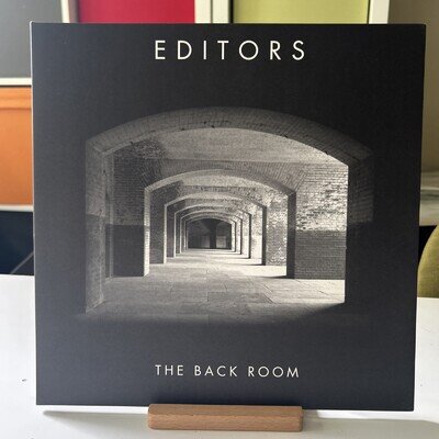 THE EDITORS original Vinyl LP The Back Room 2005 Kitchenware Records UK Unplayed