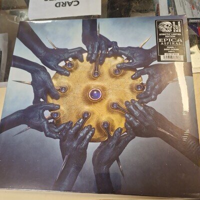 Epica Aspiral (Vinyl) 12" Albumpearl/deep ocean Vinyl (500 Limited Edition)