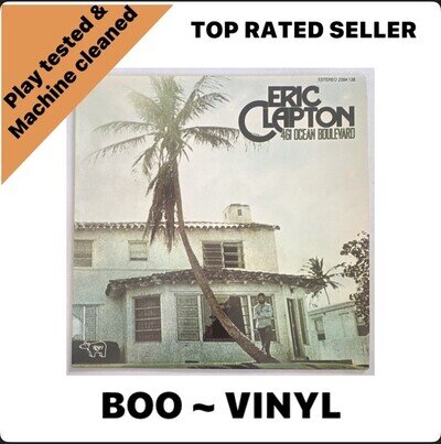 Eric Clapton 461 Ocean Boulevard Portuguese Issue LP Vinyl Record 1974 EX/NM