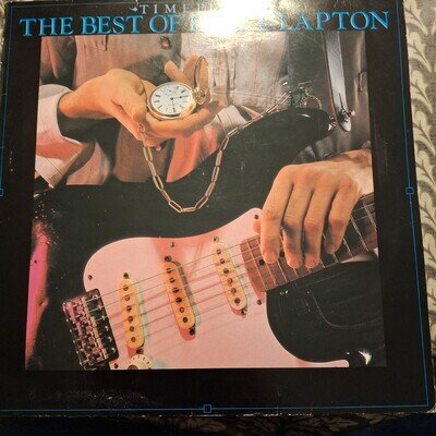 ERIC CLAPTON "TIMEPIECES THE BEST OF ERIC CLAPTON" VINYL LP 1982 VG+