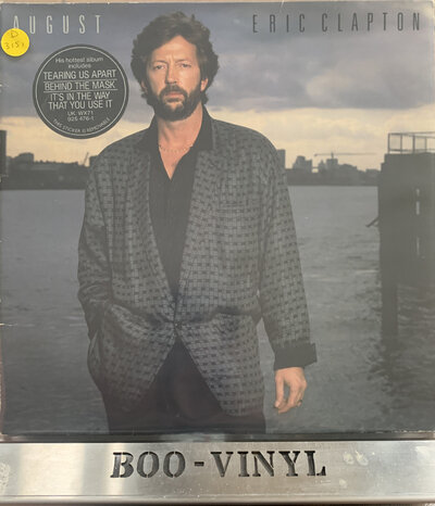 Eric Clapton August Orginal 1986 Vinyl Gatefold Original Ex / Vg+ Con